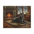 Cane Corso Acrylic canvas print by Tritan, front