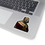 Cane Corso Kings & Queens vinyl sticker by Tritan, on a laptop
