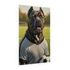 Cane Corso Oil Portrait canvas print by Tritan, side