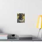 Cane Corso Oil Painting Soccer Portrait Canvas Wall Art | Dog Lover Gift | Athletic Pet Decor