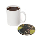 Cane Corso Oil Painting Soccer Portrait Coaster | Dog Art Gift | Pet Decor for Cane Corso Lovers