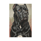 Cane Corso Oil Portrait canvas print by Tritan, front