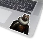 Cane Corso Renaissance Royal vinyl sticker by Tritan, on a laptop