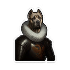 Cane Corso Renaissance Royal vinyl sticker by Tritan, front