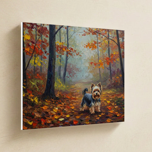 Gallery-wrapped canvas side profile showing the 0.75 inch depth