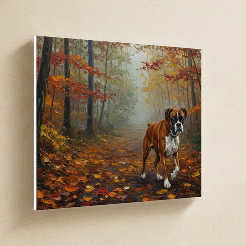 Gallery-wrapped canvas side profile showing the 0.75 inch depth