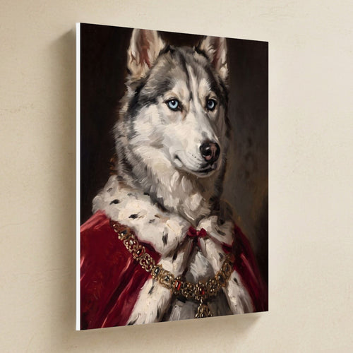 Gallery-wrapped canvas side profile showing the 0.75 inch depth