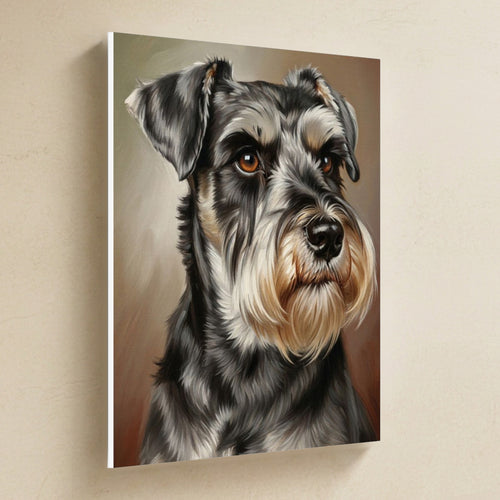 Gallery-wrapped canvas side profile showing the 0.75 inch depth