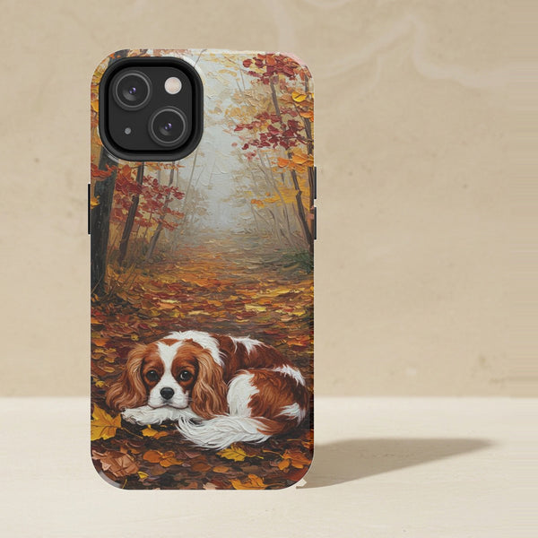 Cavalier King Charles Spaniel Acrylic Phone Case, Colorful Dog Art, Cavalier King Charles Spaniel Lover Gift, Tough Case for iPhone and Samsung