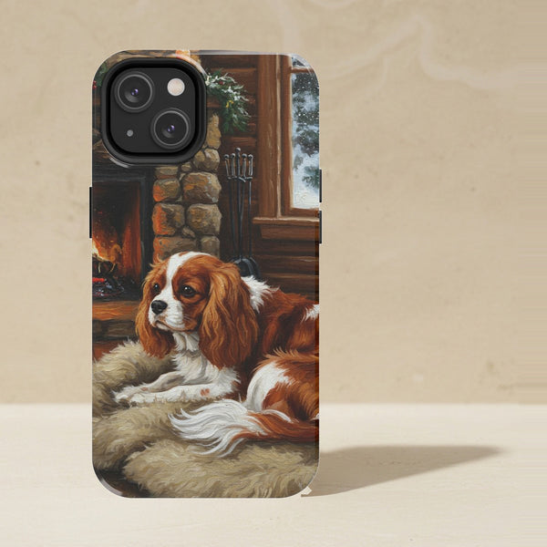 Cavalier King Charles Spaniel Acrylic Phone Case, Colorful Dog Art, Cavalier King Charles Spaniel Lover Gift, Tough Case for iPhone and Samsung