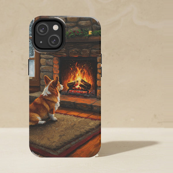 Pembroke Welsh Corgi Acrylic Phone Case, Colorful Dog Art, Pembroke Welsh Corgi Lover Gift, Tough Case for iPhone and Samsung