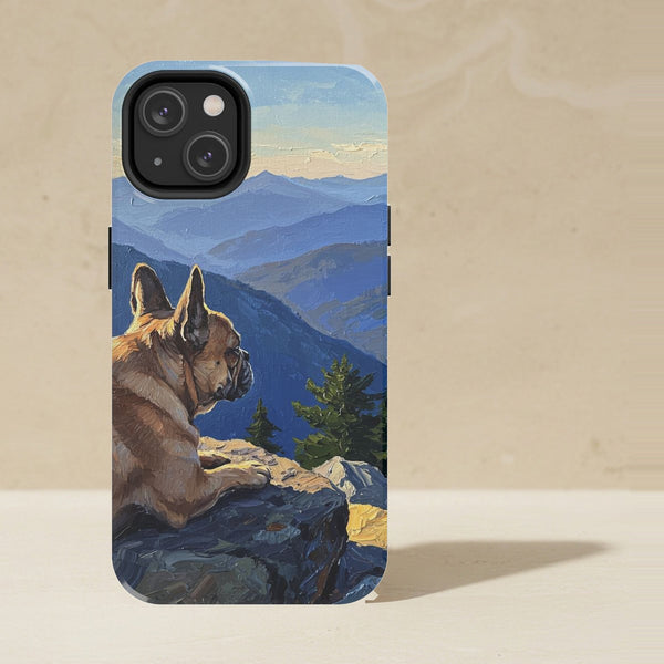 French Bulldog Acrylic Phone Case, Colorful Dog Art, French Bulldog Lover Gift, Tough Case for iPhone and Samsung
