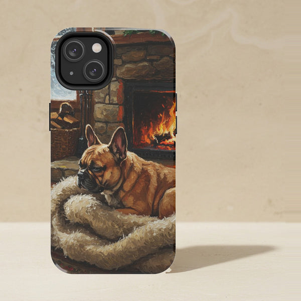 French Bulldog Acrylic Phone Case, Colorful Dog Art, French Bulldog Lover Gift, Tough Case for iPhone and Samsung