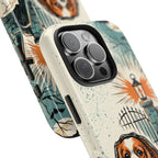 Cavalier King Charles Spaniel Halloween tough phone case by Tritan, close-up