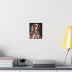 Cavalier King Charles Spaniel Kings & Queens Royal Portrait Canvas Wall Art, Regal Dog Painting, Stretched Canvas