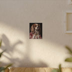 Cavalier King Charles Spaniel Kings & Queens Royal Portrait Canvas Wall Art, Regal Dog Painting, Stretched Canvas