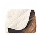 Cavalier King Charles Spaniel Renaissance Royal sherpa blanket by Tritan, folded