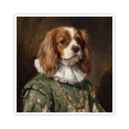 Cavalier King Charles Spaniel Renaissance Royal vinyl sticker by Tritan, front
