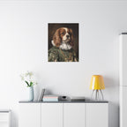 Cavalier King Charles Spaniel Renaissance Royal canvas print by Tritan, desk wall