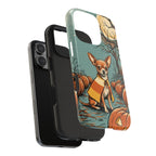 Chihuahua Halloween tough phone case by Tritan, two-piece layers