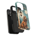 Cocker Spaniel Halloween tough phone case by Tritan, two-piece layers