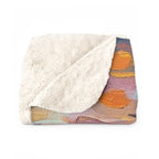Corgi Acrylic sherpa blanket by Tritan, folded