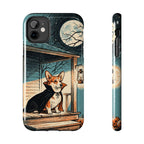 Pembroke Welsh Corgi Halloween tough phone case by Tritan, front and side