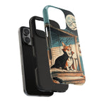 Pembroke Welsh Corgi Halloween tough phone case by Tritan, two-piece layers