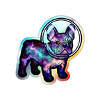 French Bulldog Cosmic vinyl sticker by Tritan, front