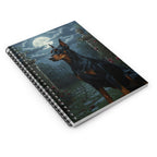 Coven Doberman Spiral Notebook | Tritan