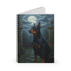 Coven Doberman Spiral Notebook | Tritan