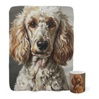 Poodle Cozy Set — 2-Piece Blanket + Mug Gift Set | Oil | Tritan