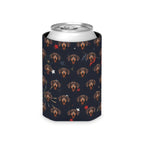 Dachshund America 250 Can Cooler, Patriotic Dog Pattern Wiener Dog Gift, American Flag Party Decor, Premium Beverage Holder