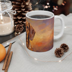 Dachshund Acrylic ceramic mug by Tritan, context