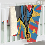 Dachshund Comic Pop Art Throw Blanket | Premium Dog Prints | Tritan