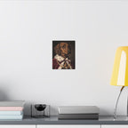 Dachshund Kings & Queens Royal Portrait Canvas Wall Art, Regal Dog Painting, Dachshund Lover Gift, Stretched Canvas