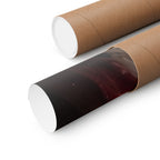 Dachshund Kings & Queens matte poster print by Tritan, shipping tube