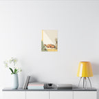 Dachshund Nursery Storybook canvas print by Tritan, desk wall