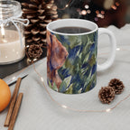 Dachshund Watercolor ceramic mug by Tritan, context