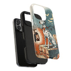 Dalmatian Halloween tough phone case by Tritan, two-piece layers