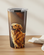 Stage Lights Golden Retriever Tumbler 20oz | Tritan