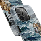 English Bulldog Acrylic tough phone case by Tritan, close-up
