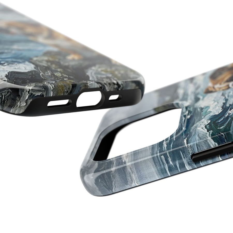 English Bulldog Acrylic tough phone case by Tritan, side