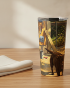 On the Clock Labrador Retriever Tumbler 20oz | Tritan