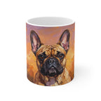 French Bulldog Acrylic ceramic mug by Tritan, front