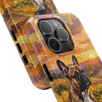 French Bulldog Acrylic tough phone case by Tritan, close-up