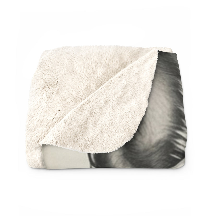 French Bulldog Charcoal Throw Blanket | Premium Dog Prints | Tritan