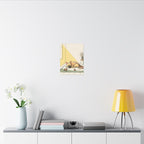 French Bulldog Nursery Storybook canvas print by Tritan, desk wall