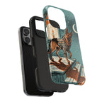 German Shepherd Halloween tough phone case by Tritan, two-piece layers