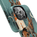 German Shepherd Halloween tough phone case by Tritan, close-up
